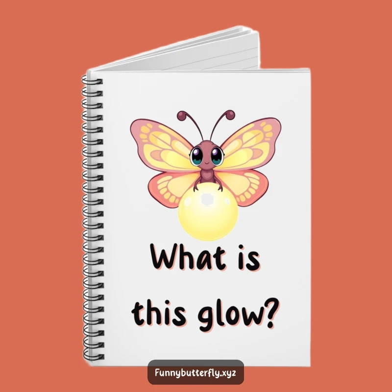 Funny Butterfly Orb Notebook: Journal for Curious Thoughts and Magical Ideas